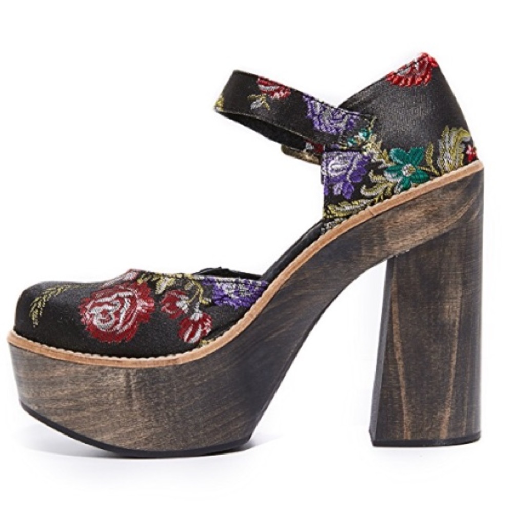 NEW IN BOX Free People Starlet Platforms Heels - Picture 3 of 5